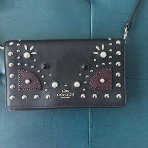 Coach Fold over Crossbody Clutch